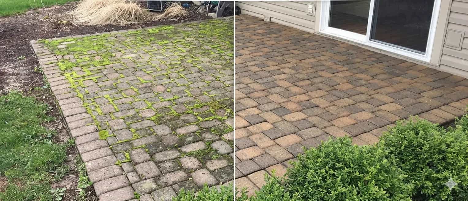 Professionelle Pflasterreinigung